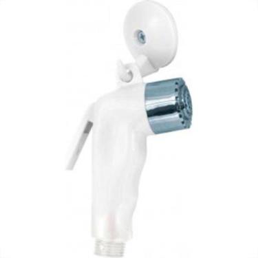 Imagem de Gatilho Abs Higiban Branco Ducha Higienica+Suporte 202043-001, Branco