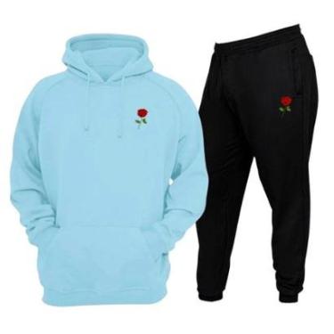 Imagem de Conjunto De Moletom Calça E Blusa De Frio Bolso Canguru-Masculino