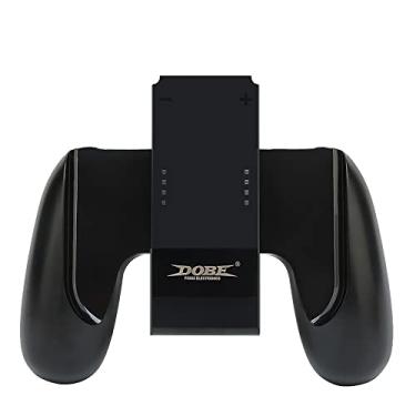 Imagem de Kinvoca Joy Con Cabo de carregamento Ergo Comfort Joycon Grip para controles Nintendo Switch Joy-Con, base de carregamento portátil Joycon com cabo USB-C de 200 cm e indicadores de bateria, carregamento de alta velocidade enquanto joga