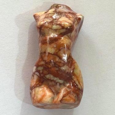 Imagem de QLRSUXN Obsidian Female Crystal Body Sculpting Products (Red Network Jasper)