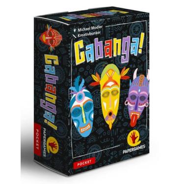 Imagem de Cabanga, Jogo de Cartas, LInha Pocket, PaperGames