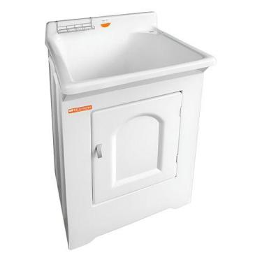 Imagem de Tanque Fibra Stilofibras 40 Litros Frontal - Branco