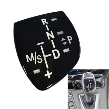 Imagem de CYCDIY Decalque da tampa do painel do botão da mudança de marchas do carro compatível com BMW F Chassis 1 2 3 4 5 7 Series F Chassis F10 F11 F01 F02 X1 X3 X4 X5 X6 M3 M5 F30 F32 F48 F25 F15 F16 (curto
