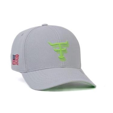 Imagem de BONE TEXAS FARM - NEW TEXAS - TF690 - CINZA/ VERDE NEON Único-Unissex