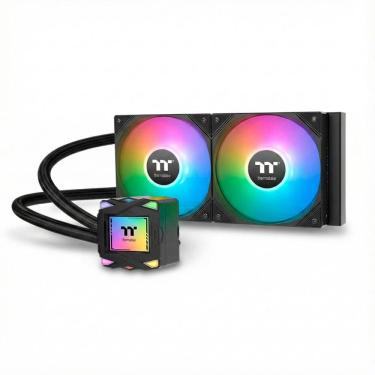 Imagem de Water Cooler Thermaltake LA 240 ARGB 240mm - (AMD / INTEL) - TDP 350W - Preto - CL-W457-PL12SW-A