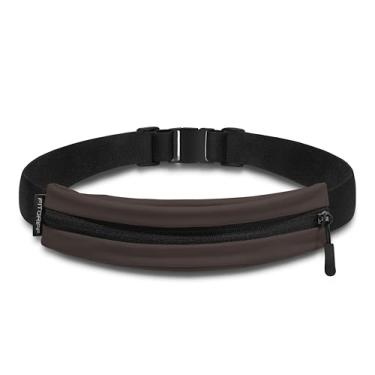 Imagem de Fitgriff Cinto de corrida V2 para homens e mulheres - Bolsa de corrida segura para telefone, chaves e itens essenciais - para todos os telefones celulares (marrom)