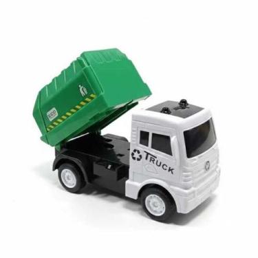 Imagem de Brinquedo Infantil Caminhão Coletor de Lixo Controle Remoto - TOY KING
