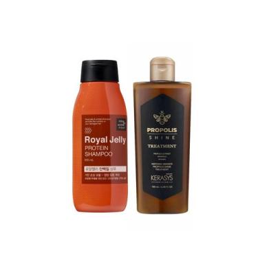 Imagem de Kerasys & Mise En Scene Kit (Shampoo Royal Jelly 200ml + Tratamento Pr