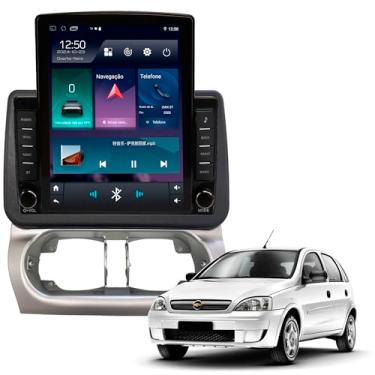 Imagem de Multimídia Adak 9.7P Corsa 2002 A 2012 Montana 2004 A 2010 2+64GB Quadcore Carplay Android Auto Gps