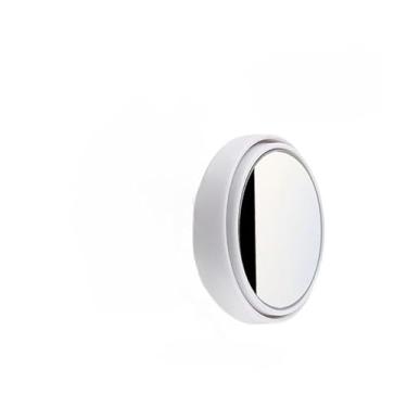 Imagem de Espelho Retrovisor Infinito: Kit Ponto Cego Retrovisor com Espelho Redondo Convexo Adesivo 360 Graus - Espelho de Ponto Cego para Carro ao Inverter(1,branco)