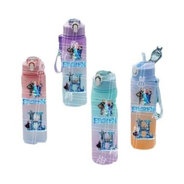 Imagem de Garrafa De Água Congelada De Grande Capacidade 750ML Com Impressão De 