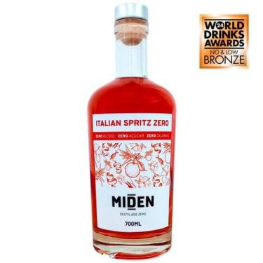 Imagem de Destilado Sem Álcool Laranja Miden Italian Spritz - 700mL - Nacional -