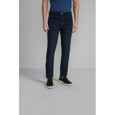 Imagem de Calça Jeans Slim Fit - Lavagem Escura - Highstil, Preto, 46