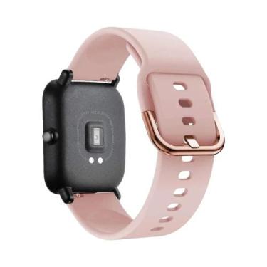 Imagem de Pulseira De Silicone De 20mm 22mm Para Amazfit GTS 2/3/4 Mini GTR 2/3/