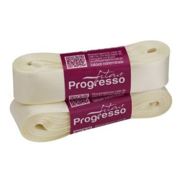 Imagem de Fita de Cetim Simples Progresso 22mm Cor 311 Champagne - 10 Metros - n