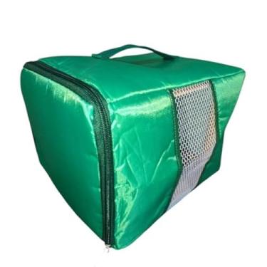 Imagem de Bolsa Caixa Mala Transporte Pássaros - Desmontável(VERDE)