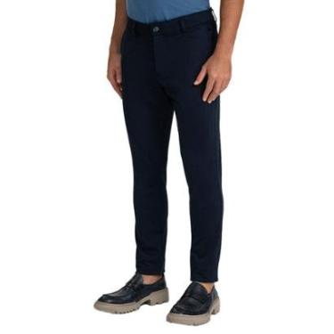 Imagem de Calça Social Masculina Docthos Slim Marinho - 820454-Masculino
