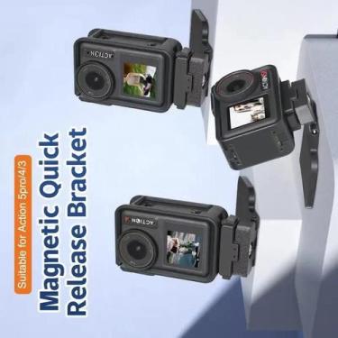 Imagem de Suporte Magnético Para Osmo Action 5 Pro/4/3, Suporte De Parede E Carr