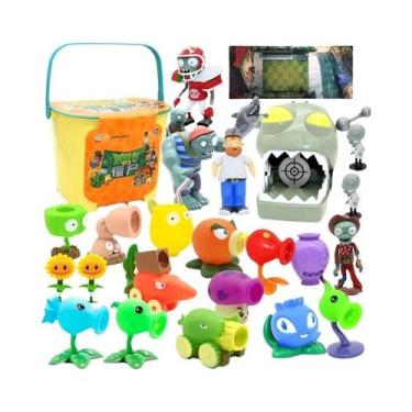 Imagem de Bonecos De Ação PLANTS VS ZOMBIES 2 Para Meninos, Conjunto Completo Em
