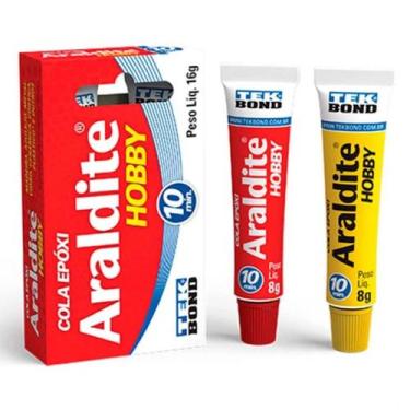 Imagem de Cola Adesivo Araldite Hobby 16g Tekbond
