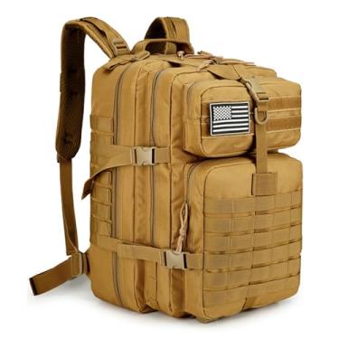 Imagem de mochila de acampamento ao ar livre mochila mochila mochila de caminhada ao ar livre multifuncional mochila de acampamento impermeável mochila mochila dia