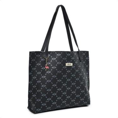 Imagem de Bolsa Feminina Sacola Grande com Alça de Ombro Reforçada - Rafhig, Pre