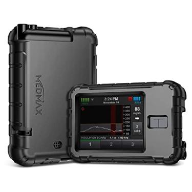 Imagem de MEDMAX Capa de silicone para Tandem T: Slim X2 / T: Bombas de insulina finas, leve à prova de choque antiderrapante capa protetora macia em gel com moldura elevada para Tandem T: slim/T: slim X2 bombas de insulina, preto