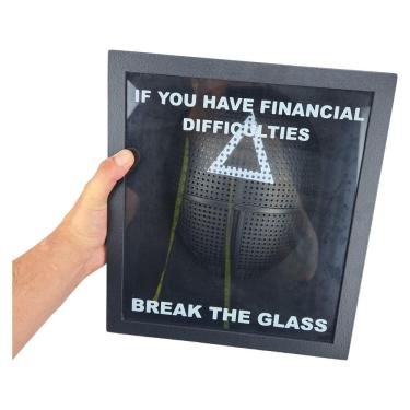 Imagem de Quadro Geek Decorativo De Parede Seriado Round Six Presente