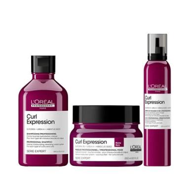 Imagem de Loreal Curl Expression Sh Moisturizing 300ml + Masc 3% 250ml + Mousse 