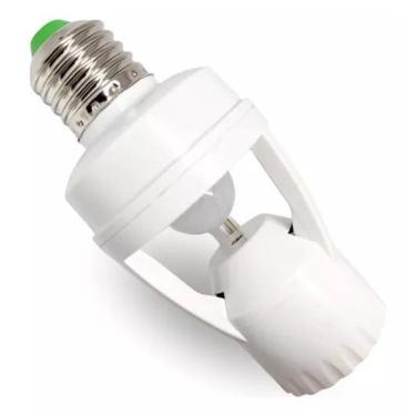 Imagem de Sensor de Presença E27 com Fotocélula - Economia de Energia