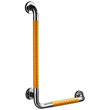 Imagem de Barra de apoio para banheiro Barra de banheiro "Suporte de chuveiro antiderrapante rampa" Suporte disponível para apoio de braço para crianças em ângulo reto para idosos com deficiência