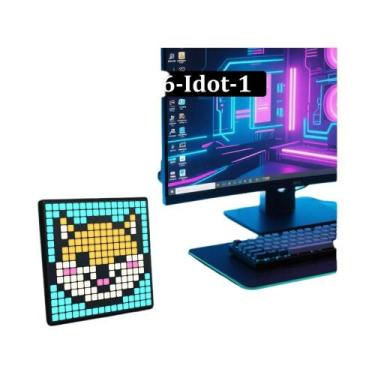 Imagem de Painel De Exibição LED RGB Programável, Luz Artística Para Decoração D