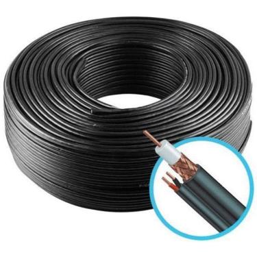 Imagem de Kit Instalação 1 Camera De Segurança Cabo Cftv E Conectores