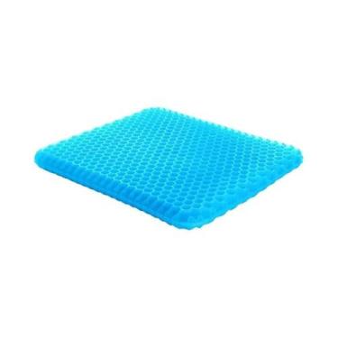Imagem de Almofada De Gel Refrescante 3D Em Colmeia Respirável De Seda Gelada Pa