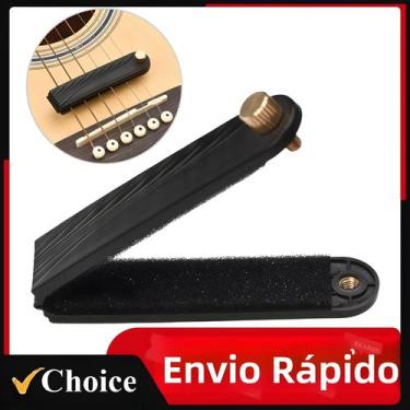 Imagem de Abafador Universal De Cordas De Guitarra, Redutor De Ruído, Almofada D