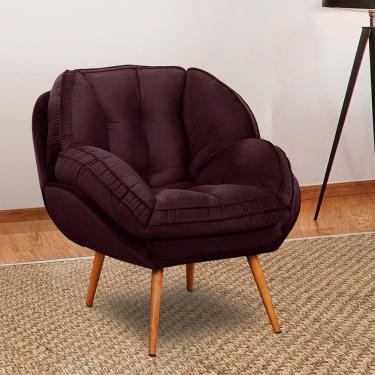 Imagem de Poltrona Evora em Madeira Eucalipto Movellu Home