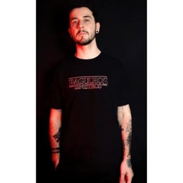 Imagem de CAMISETA ESTAMPADA BAGULHOS SINISTROS SÉRIE STRANGER THINGS-Unissex