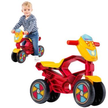 Imagem de Totoka Moto Bicicleta Equilibrio Infantil Vermelha Andador - Cardoso T