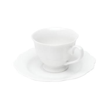 Imagem de 6 Xícaras de Café Wolff Maldivas de Porcelana Branco 80ml