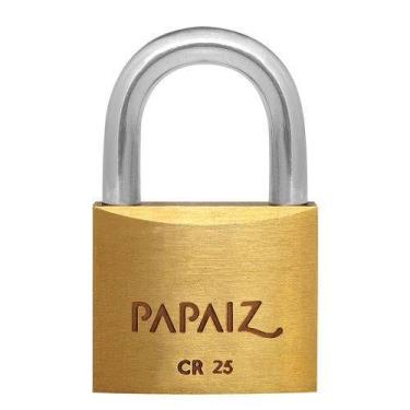 Imagem de Cadeado Papaiz Em Aço Papaiz 25mm, 25mm
