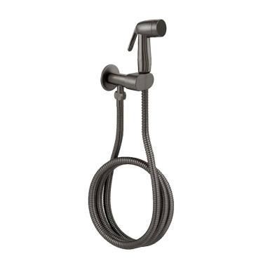 Imagem de Ducha Higiênica para Banheiro com Acabamento Grafite Escovado DP5010