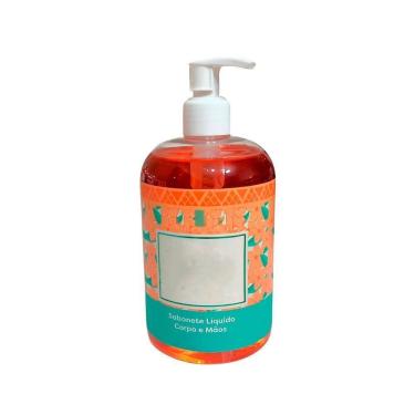 Imagem de Sabonete Líquido Para Mãos E Corpo 500ml Com Aloe Vera Fragrância Tropical Pele Sensível