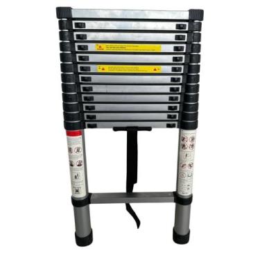 Imagem de Escada Multifuncional Telescópica De Alumínio 3,8 Metros - Fabconstru,