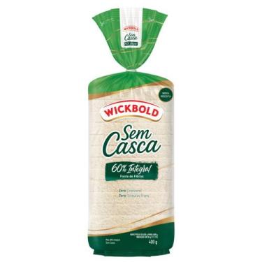 Imagem de Pão de Forma 60% Integral sem Casca Wickbold 450g