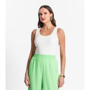 Imagem de Regata Feminina Básica Select Bege, PP, Bege