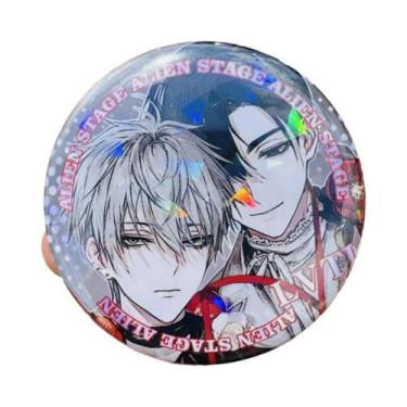 Imagem de Broche De Metal Estanhado 58mm Anime Alien Cosplay Mizi till Luka Ivan