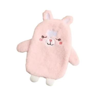 Imagem de Capa De Pelúcia De Desenho Animado Fofa Para Bolsa Térmica De Borracha