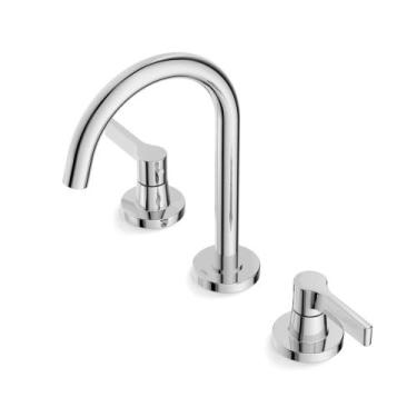 Imagem de Misturador Para Lavatório De Mesa Bica Alta Com Válvula Lix Cromado Ce