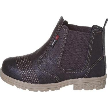 Imagem de Bota Coturno Infantil Criança Menino - Redmax, Cafe, 20 BR