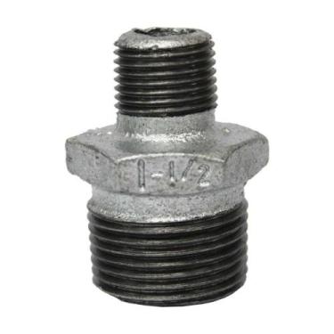 Imagem de Niple de Redução Galvanizado 1" x 1/2" BSP - Proposto